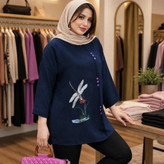 تونیک زنانه شانتون سوفیا مدل سنجاقک
