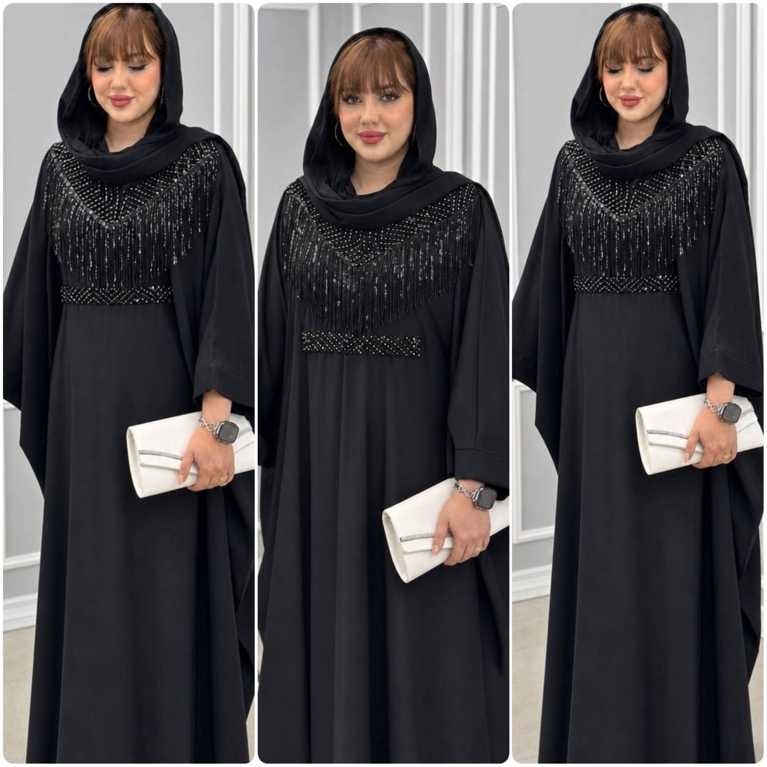 مانتو عبایی الیزه درجه یک زنانه دخترانه مدل مهرسا