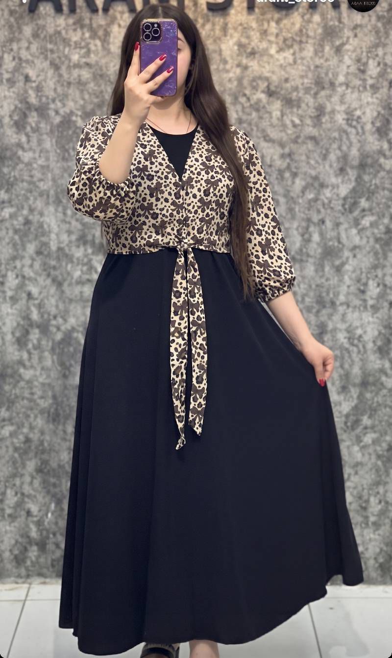 ست دو تیکه شومیز سارافن زنانه مدل ماهی