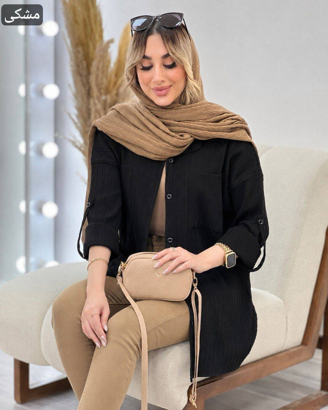مانتو زنانه آیوا پلاس درجه یک مدل حورسا