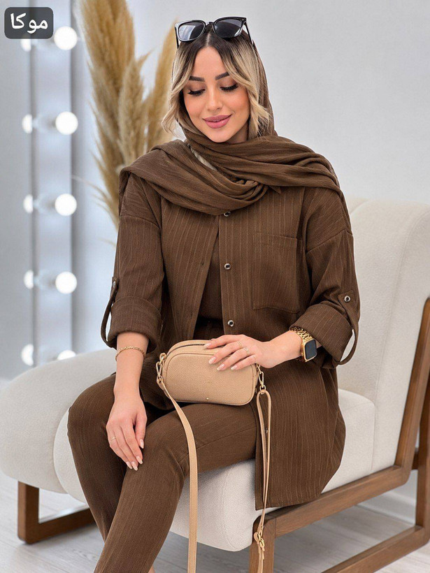 مانتو زنانه آیوا پلاس درجه یک مدل حورسا