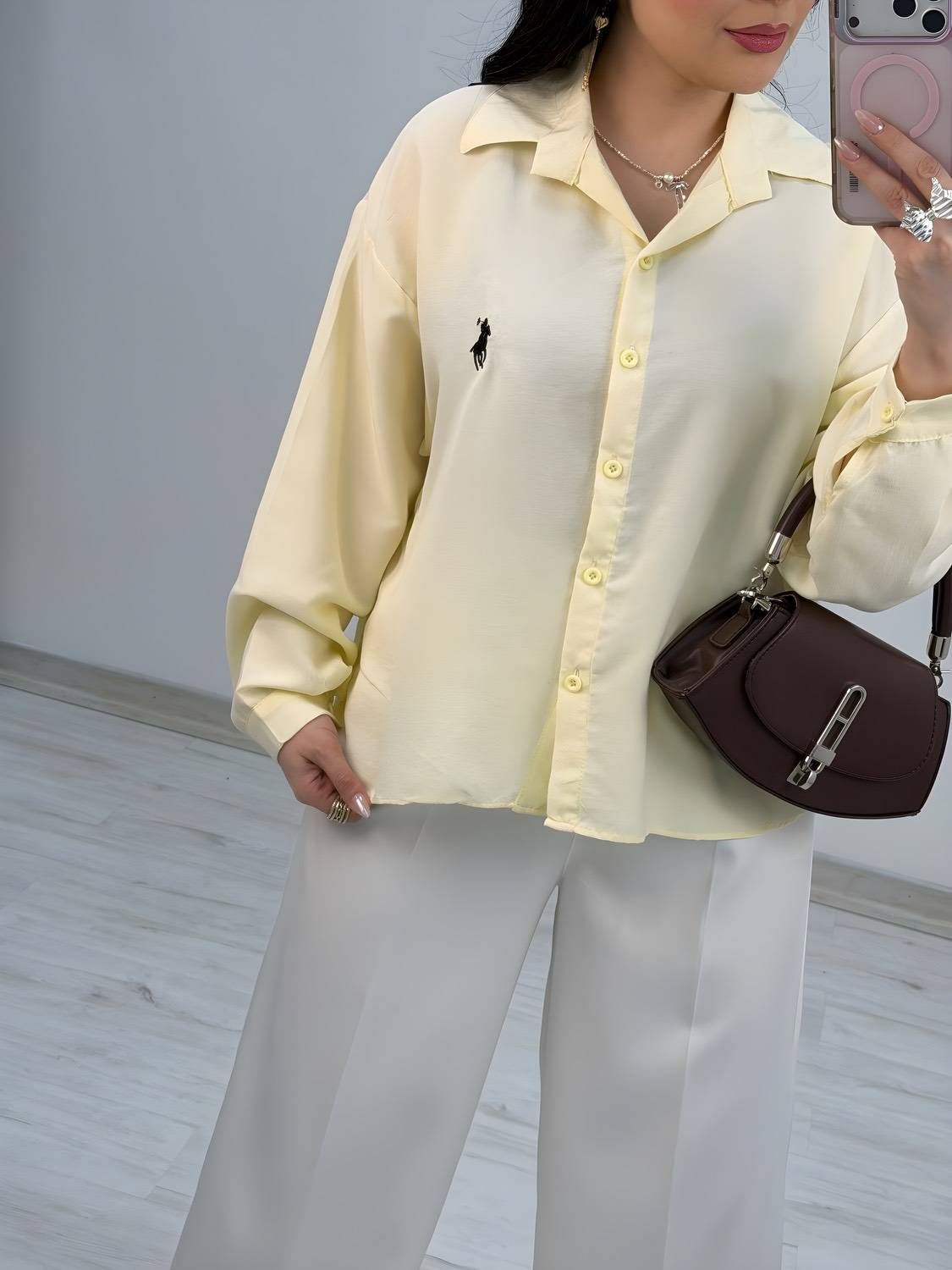 شومیز زنانه پری مدل polo