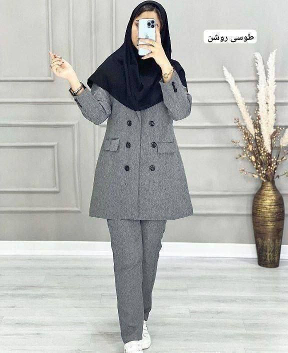 کت شلوار زنانه اداری